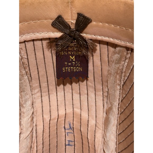 LOT (3) Vintage Fedoras Stetson, United Hatters Cap and Millinery Size Med As-Is - Picture 6 of 16